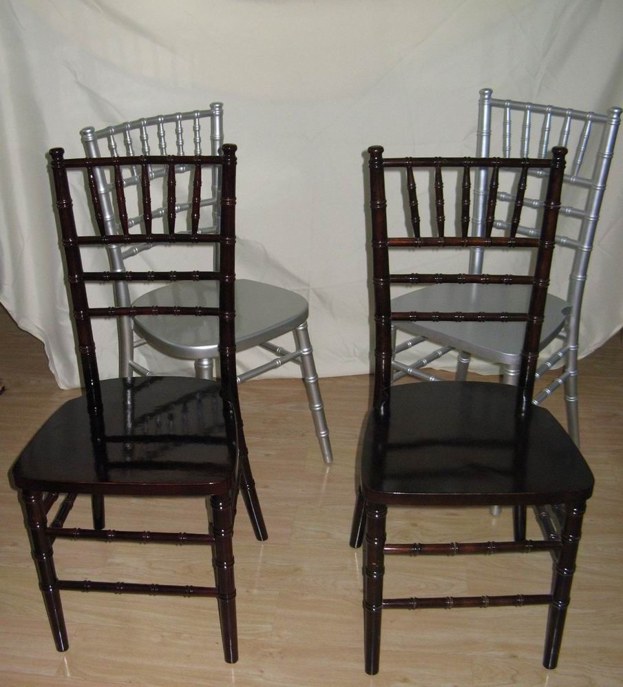 Dark Mahogany Wedding Chiavari Chair