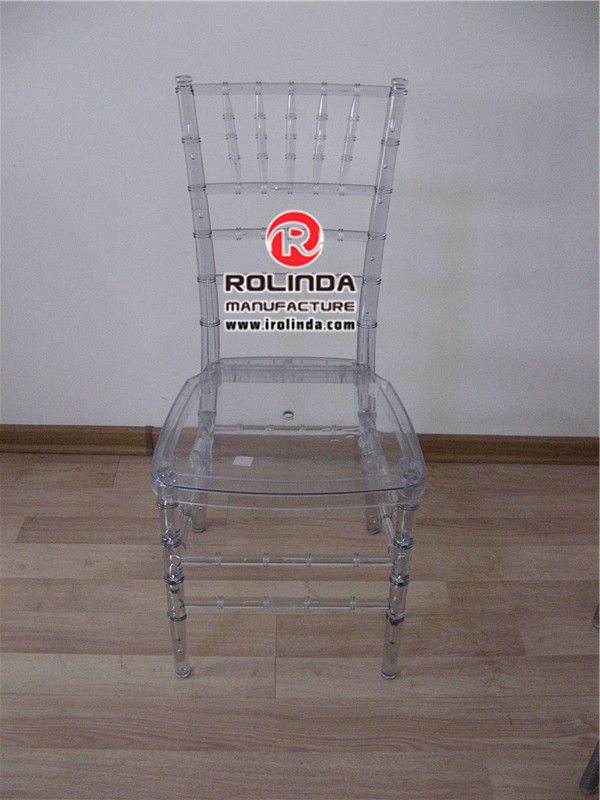 Clear Resin Wedding Chiavari Chair