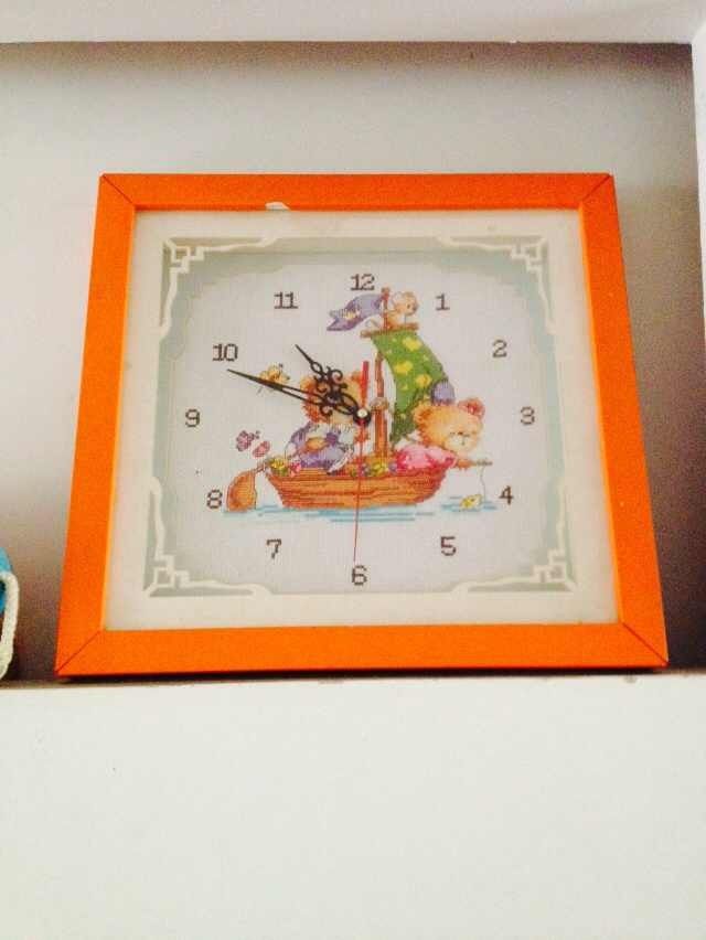 cross-stitch picture/clock/handwork