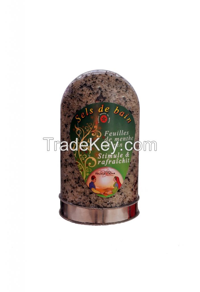 Natural Bath Salt Enriched With Argan Oil