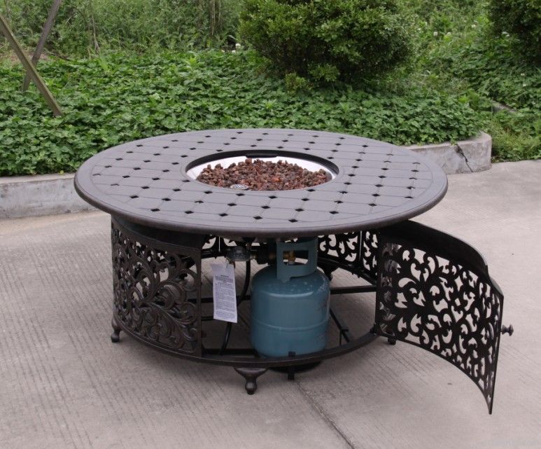 Cast Aluminium Gas Fire Pit