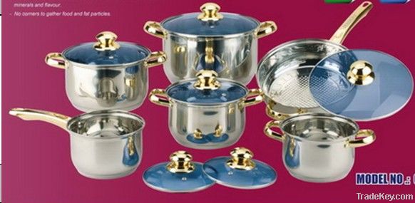 stainless steel cookware set