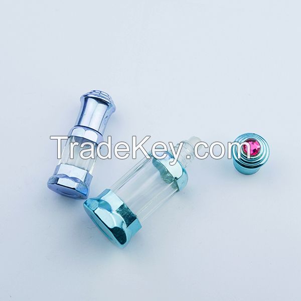 Octagonal Glass Roll-On Bottle For Perfumes