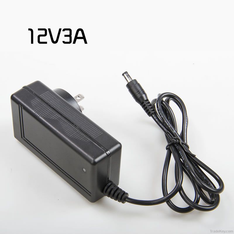 12V 3A AC/DC adapter