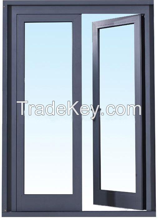 Aluminium shutter grille doors and windows designs