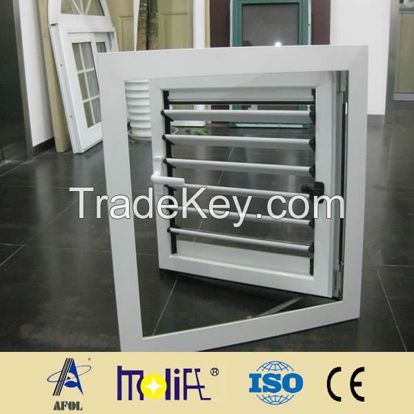 Aluminium shutter grille doors and windows designs