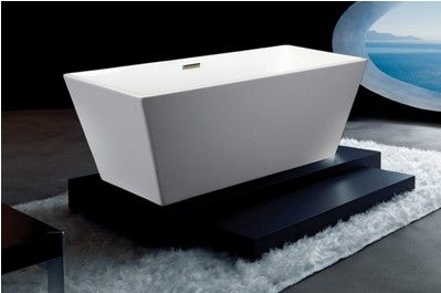 China Supply 67&quot; Modern Freestanding Acrylic Bathroom Tub