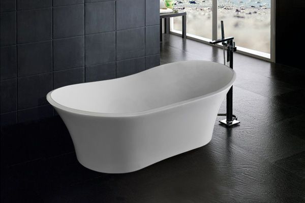 67 Oval Freestanding Acrylic Bathroom Tub