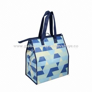 Cooler Bag,  PP Non-woven Bag with Lamination, Inside EPE Foam, Reusable Bag,Insulated Bag