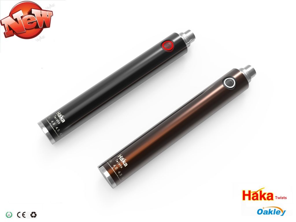 2014 wholesale ego twist battery variable ego c twist, HaKa twist 1500mah