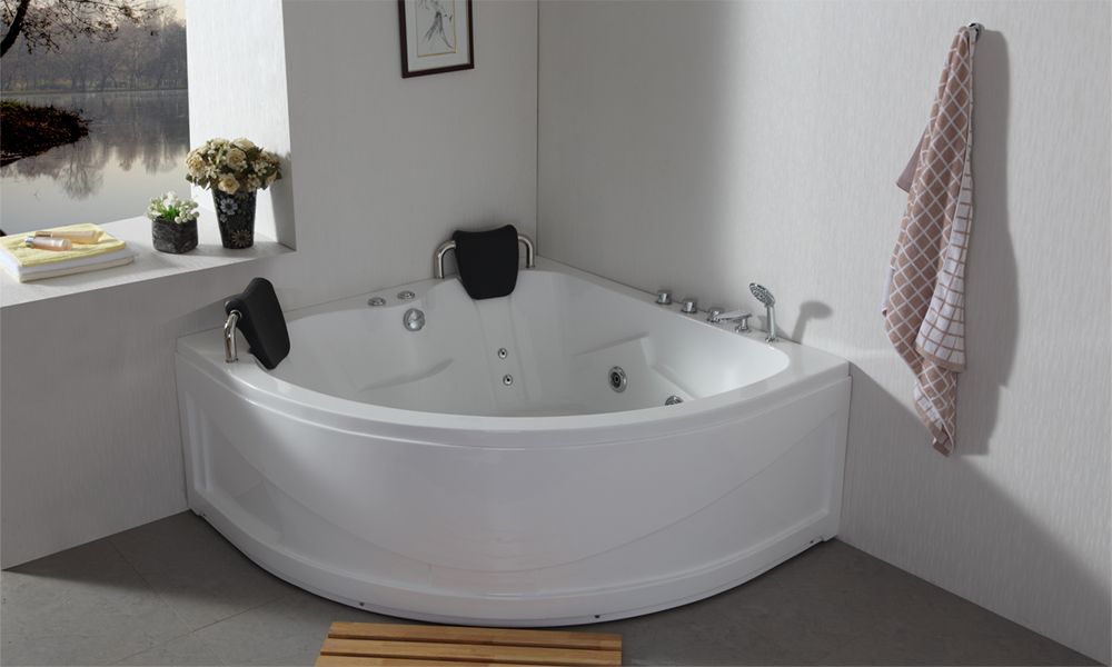 Bathroom sanitary ware two person small size bathtub