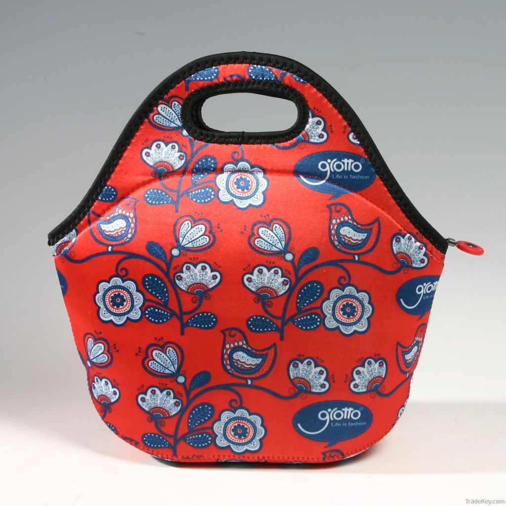 Fashion design neoprene bag for picnic