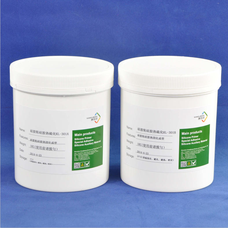 Silicone adhesives for gaskets