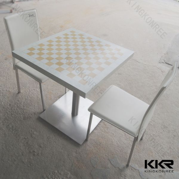 KKR wholesale solid surface square table