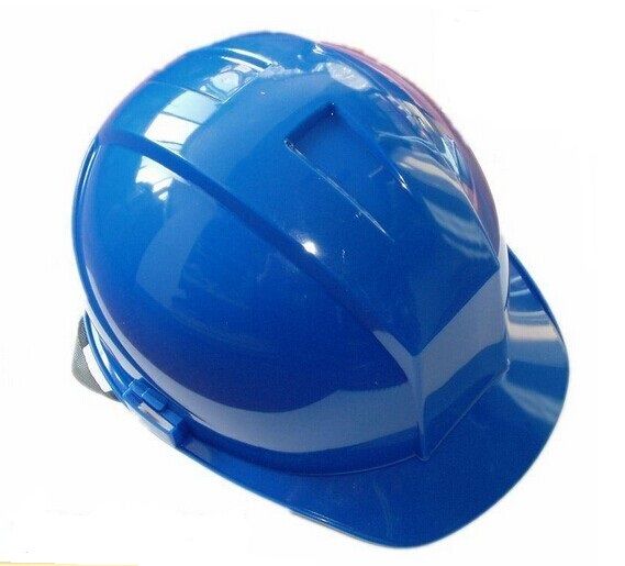 Blue safety Industry work helmet for construction