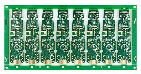  2-layer special high frequency half hole PCB