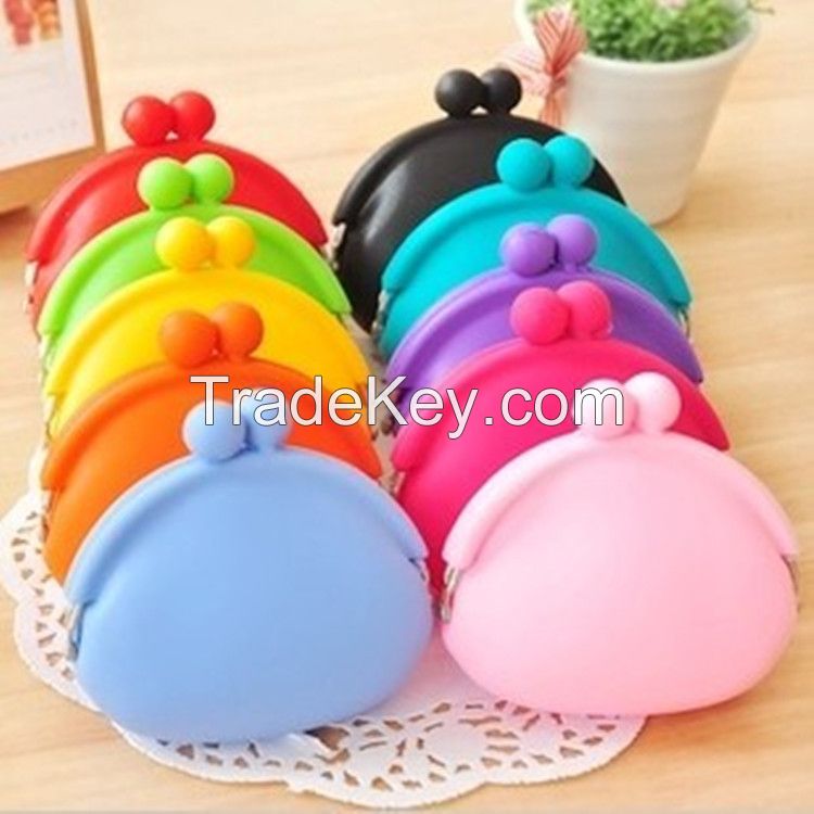 waterproof silicone rubber coin purse