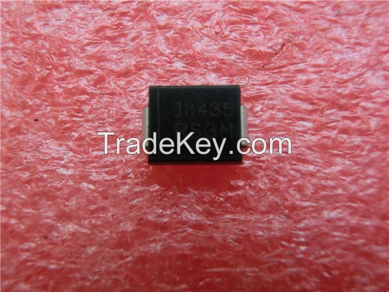RS3M-13-F DIODE FAST RECOVERY 1000V 3A SMC RS3M-13-F