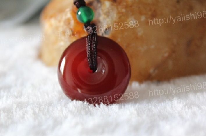 Wholesale, Red natural jade Pendant,classical