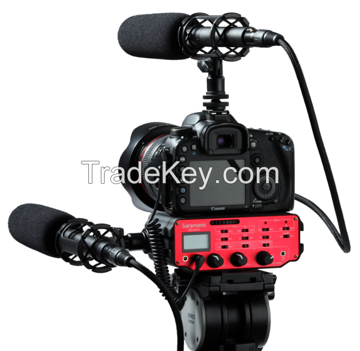 Saramonic SR-AX107 Audio Adapter for Canon and Nikon DSLR 