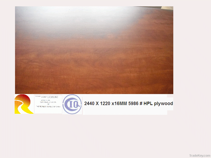 5986#commercial plywood with hotes
