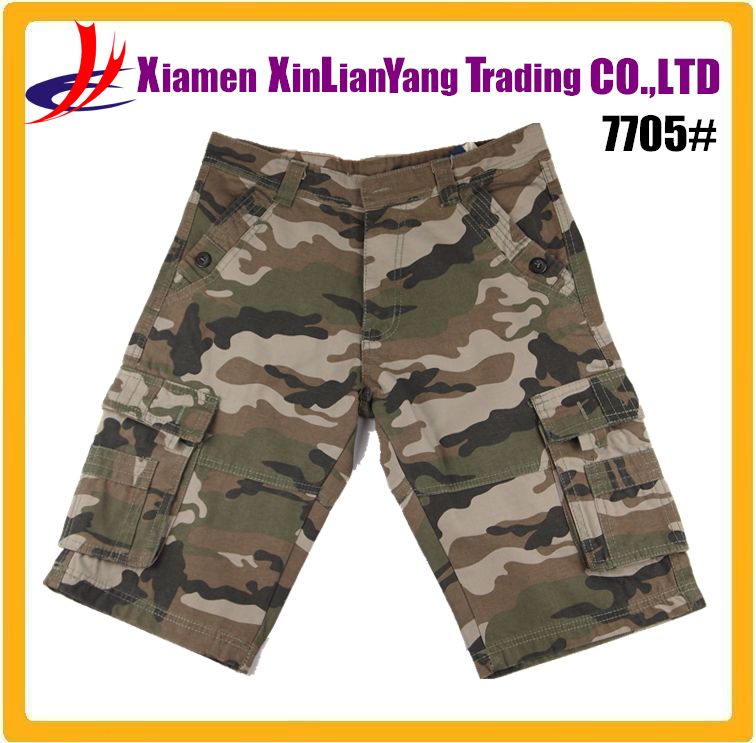 Wholesale Cheap Fashion Camouflage Cargo Shorts 7705#