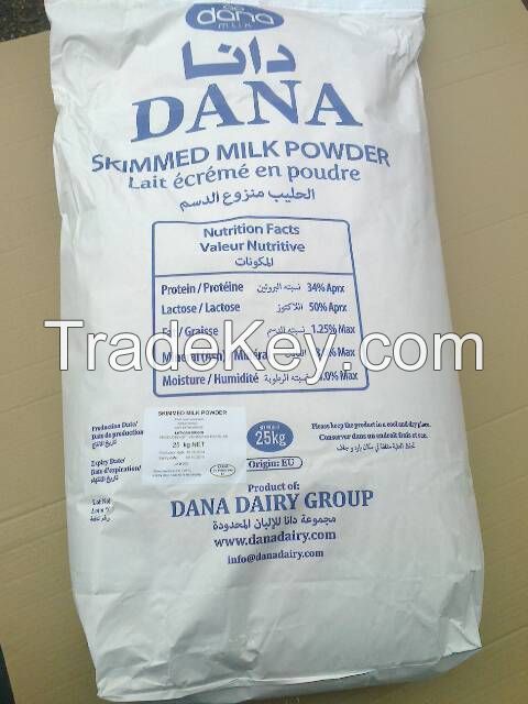 Skimmed Milk Powder / Full Cream Milk Powder / Fat Filled Milk Powder - 25Kg Bags