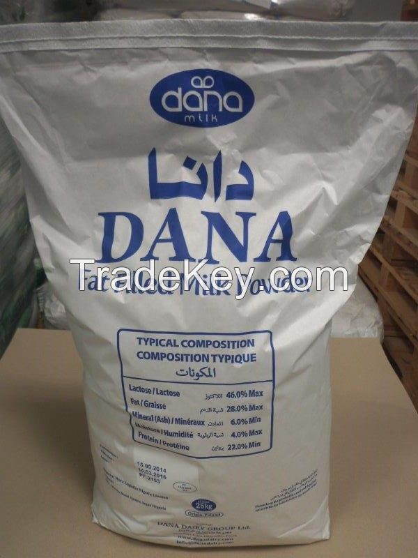 Skimmed Milk Powder / Full Cream Milk Powder / Fat Filled Milk Powder - 25Kg Bags