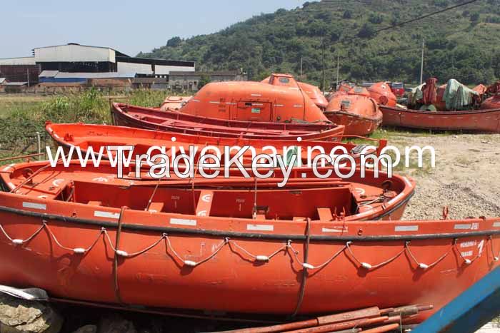 marine used open lifeboat for sale 