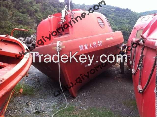 enclosed marine second hand lifeboat