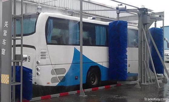 Bus Washing Brush Drive Through System