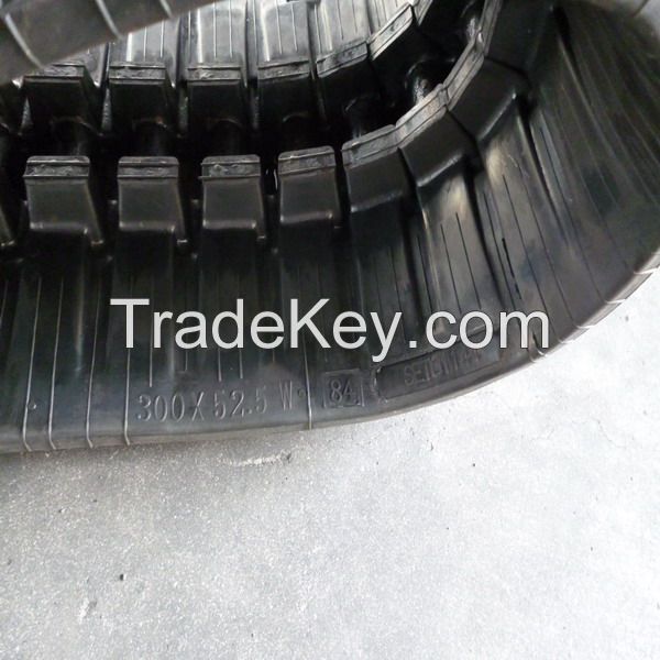 Rubber Track 300*52.5*84W for Excavator Case Cx31bzts