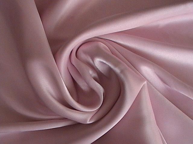 Shiny satin for garment, 100% polyester