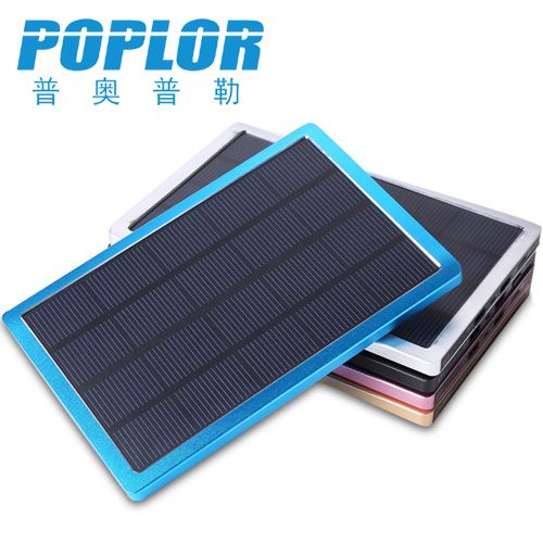 Solar mobile power / thin / charge PO / 3W / monocrystalline silicon / 10000 MA / lithium battery