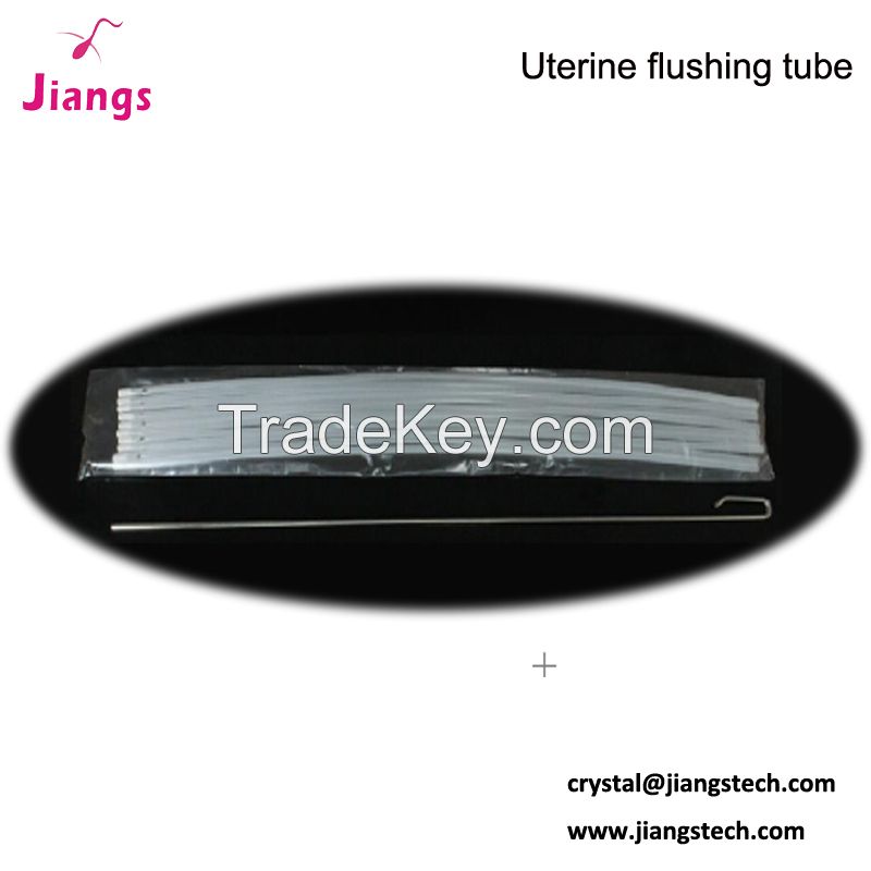 Uterine flushing tube for cow