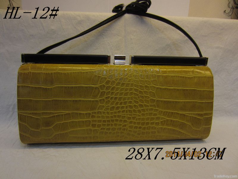 croco evening bag