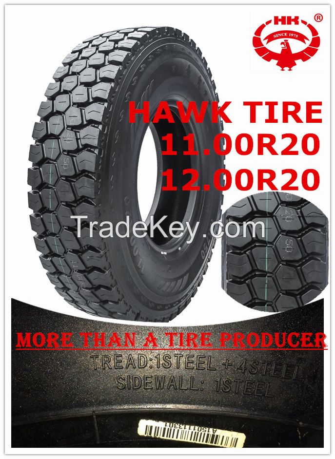 GCC ECE DOT ISO 9001 SUPERHAWK TRUCK TYRE