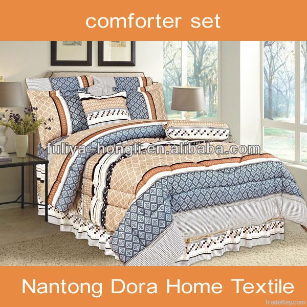 top selling cotton home use comforter bedding set