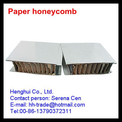 Paper honeycomb sandwich panels