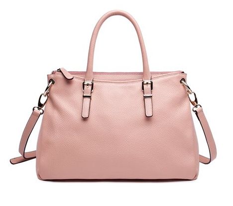 Lady's leather satchel bag