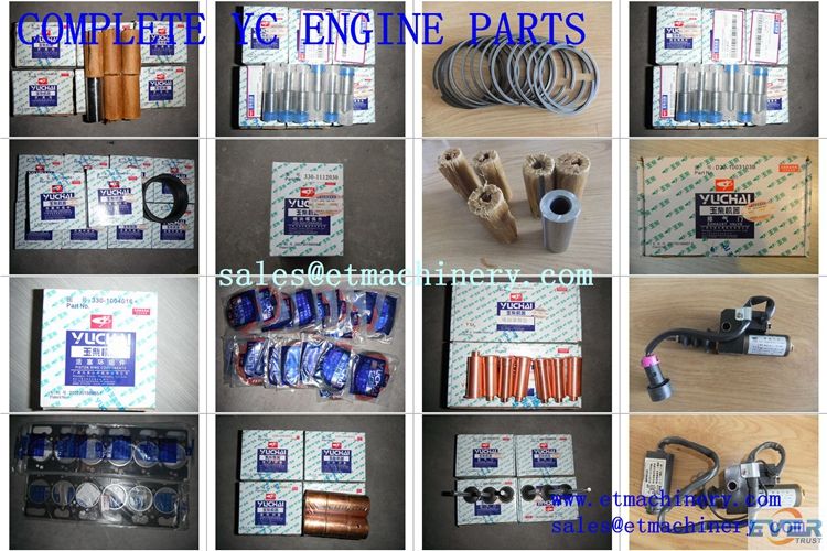 complete  YC4F45-T20 engine parts