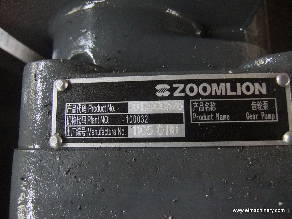 hydraulic pumps JHP2080/2063/2040/Gj1010 for ZOOMLION truck crane