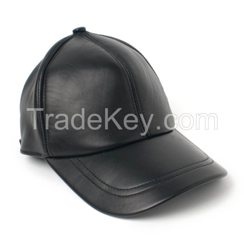 leather caps sports caps