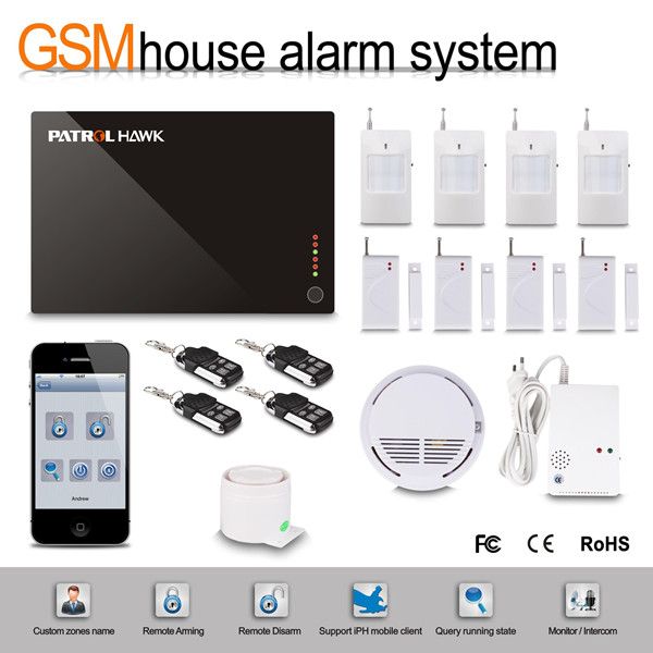 2014 new!!!Larger Kits Gsm Wireless Home Burglar Alarm System