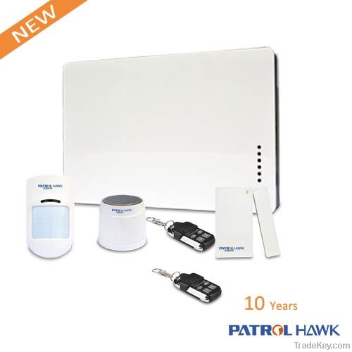 stable quality GSM alarm system with wireless wired zones