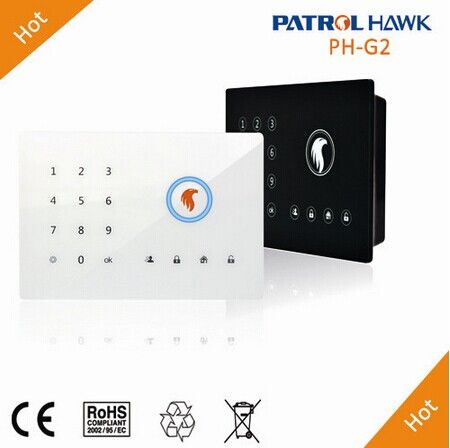 New Designed Alarm!! Touch-pad Wireless GSM Alarm For Home Security & Protection PH-G2