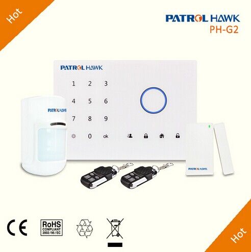 2014 New Touch Keypad Alarm System,Andriod/ios App Smart Gsm Intelligent Wireless Alarm System PH-G2