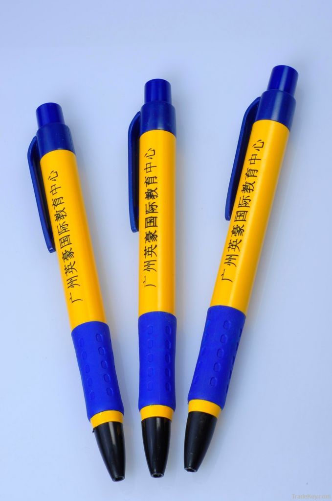 Branded Promotional Slogan Plastic Cheap Pens