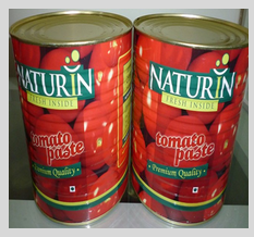 Tomato paste, canned food, canned vegetable