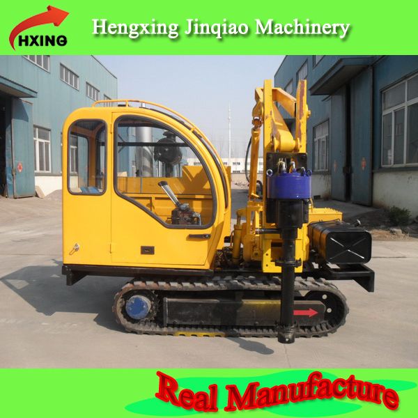 Hot Sale Small Crawler Road Hydraulic Pile Driver For PV Installation  